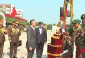 সেনাবাহিনীর ৭ ইউনিটকে জাতীয় পতাকা প্রদান করলেন প্রধানমন্ত্রী